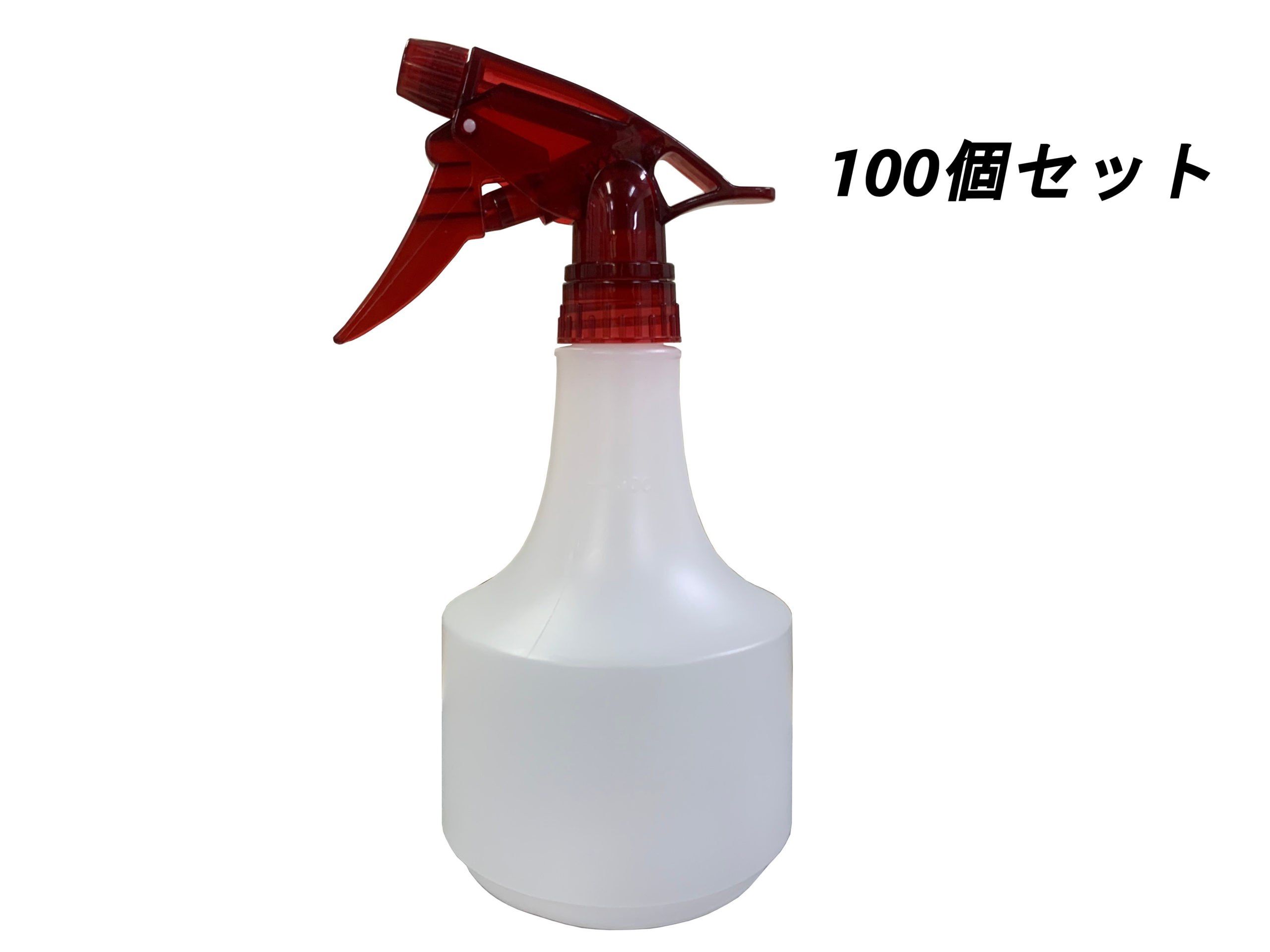 スプレーボトル500ml 霧吹きタイプ 詰め替え用ボトル 100個セット ...